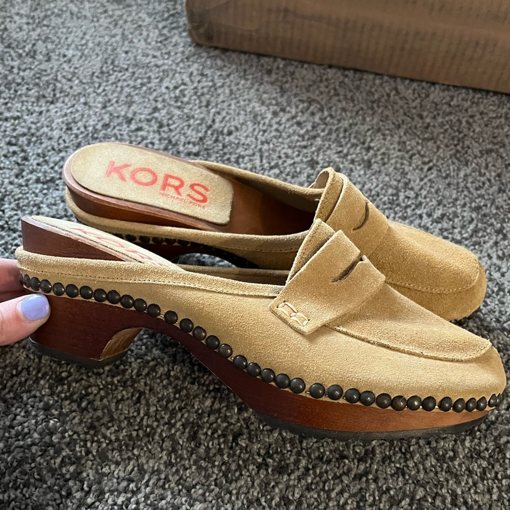 Michael kors platform clogs